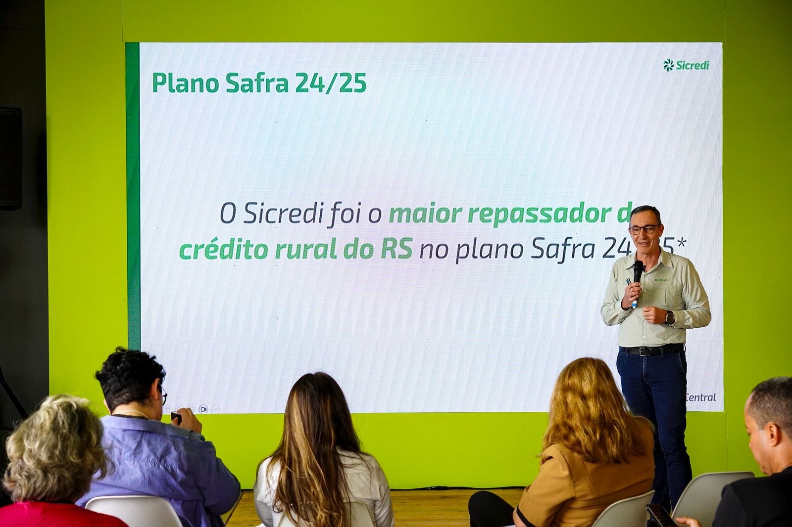 Marcio Port apresentou os resultados e planos da Sicredi